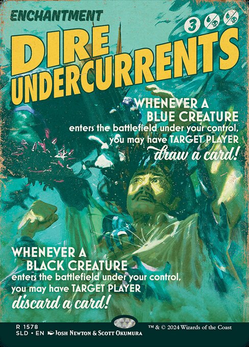 Dire Undercurrents (1578) [Secret Lair Drop] [Borderless]