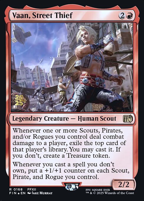 Vaan, Street Thief (168s) [Final Fantasy Promos]