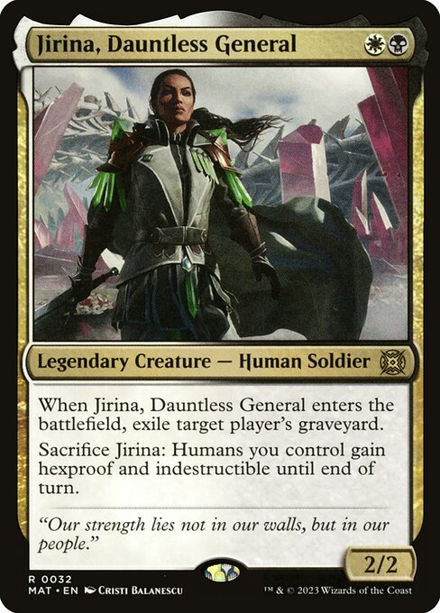 Jirina, Dauntless General (32) [March of the Machine: The Aftermath]