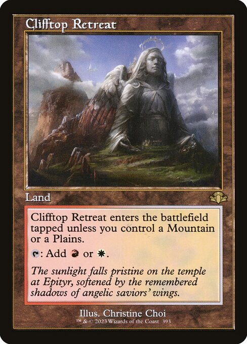 Clifftop Retreat (393) [Dominaria Remastered]