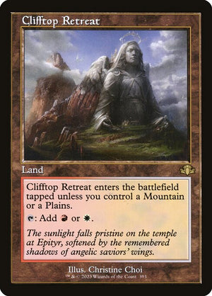 Clifftop Retreat (393) [Dominaria Remastered]