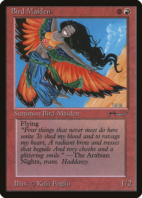 Bird Maiden (37) [Arabian Nights]