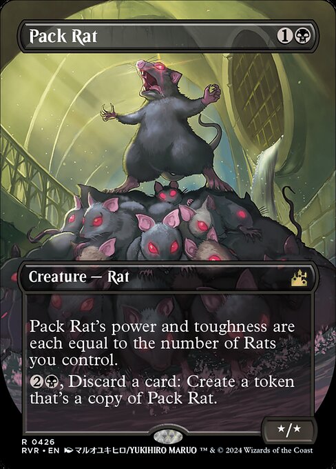 Pack Rat (426) [Ravnica Remastered] [Borderless]