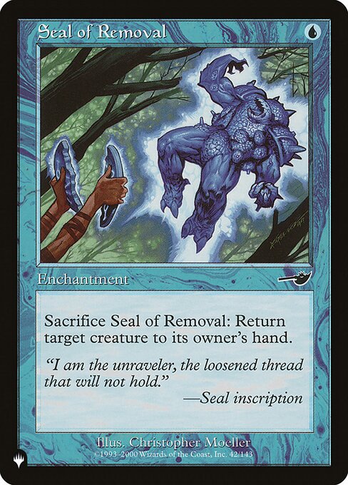 Seal of Removal (NEM-42) [The List]