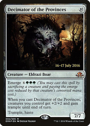 Decimator of the Provinces (2s) [Eldritch Moon Promos]