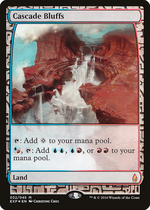 Cascade Bluffs (32) [Zendikar Expeditions]
