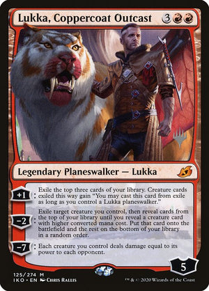 Lukka, Coppercoat Outcast (125p) [Ikoria: Lair of Behemoths Promos]