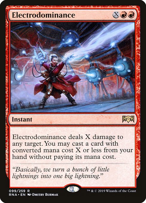 Electrodominance (99) [Ravnica Allegiance]