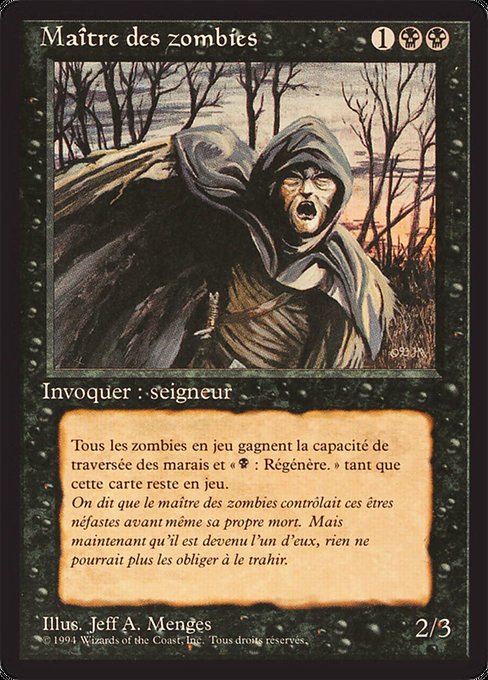 Zombie Master (138) [Foreign Black Border]