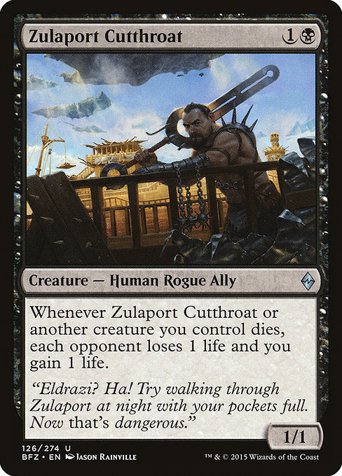 Zulaport Cutthroat (126) [Battle for Zendikar]
