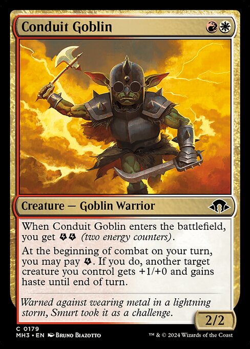 Conduit Goblin (179) [Modern Horizons 3]