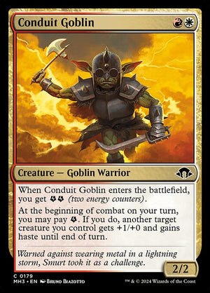 Conduit Goblin (179) [Modern Horizons 3]