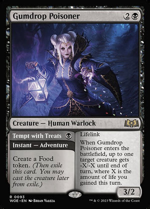 Gumdrop Poisoner // Tempt with Treats (93) [Wilds of Eldraine]