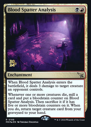 Blood Spatter Analysis (189s) [Murders at Karlov Manor Promos]