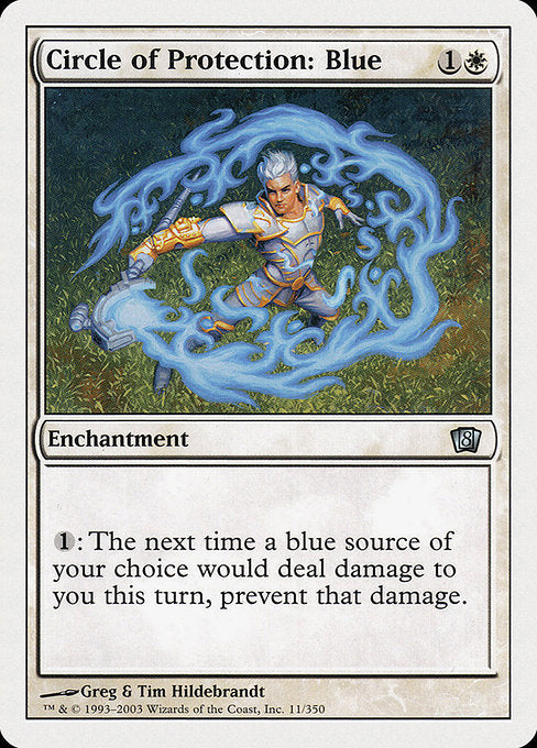 Circle of Protection: Blue (11) [Eighth Edition]