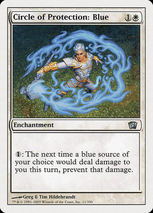 Circle of Protection: Blue (11) [Eighth Edition]