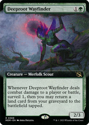 Deeproot Wayfinder (369) [March of the Machine] [Extended Art]