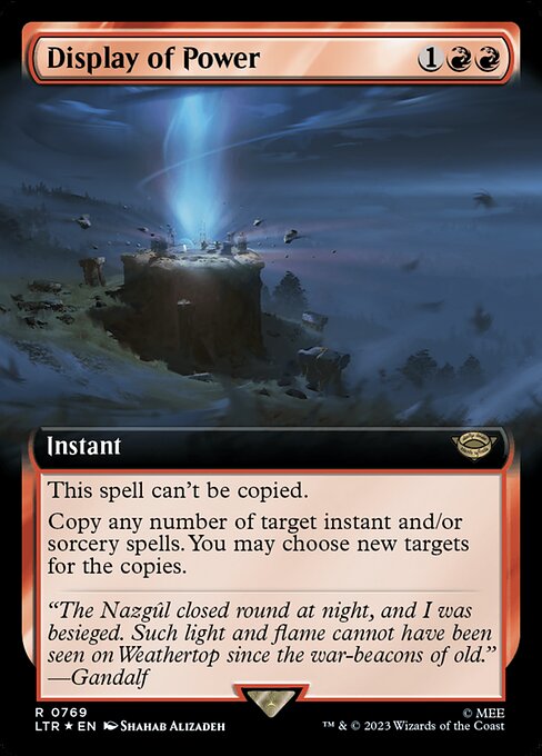 Display of Power (769) [The Lord of the Rings: Tales of Middle-earth] [Extended Art]