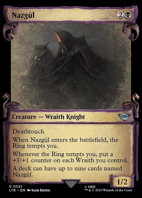 Nazgûl (551) [The Lord of the Rings: Tales of Middle-earth] [Showcase]