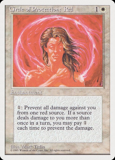 Circle of Protection: Red (3) [Rivals Quick Start Set]