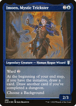 Imoen, Mystic Trickster (486) [Commander Legends: Battle for Baldur's Gate]