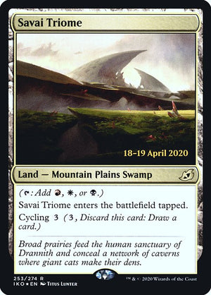 Savai Triome (253s) [Ikoria: Lair of Behemoths Promos]