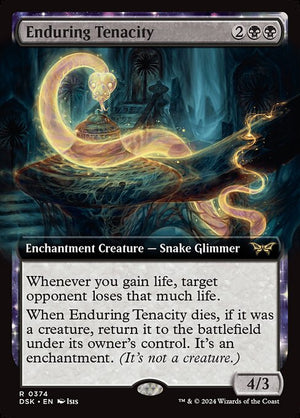 Enduring Tenacity (374) [Duskmourn: House of Horror]