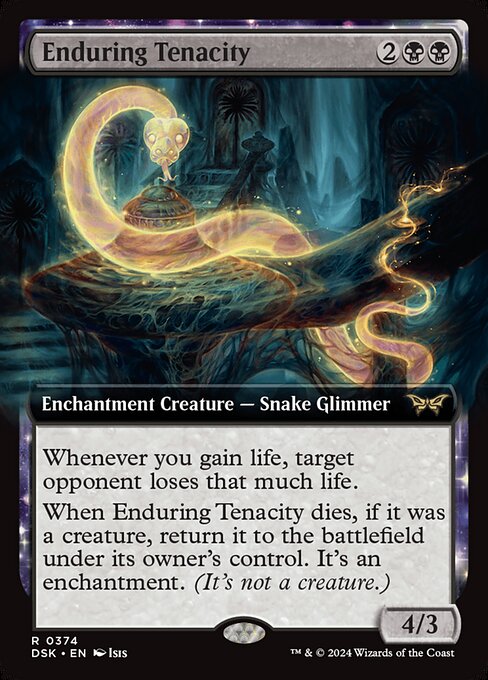 Enduring Tenacity (374) [Duskmourn: House of Horror]