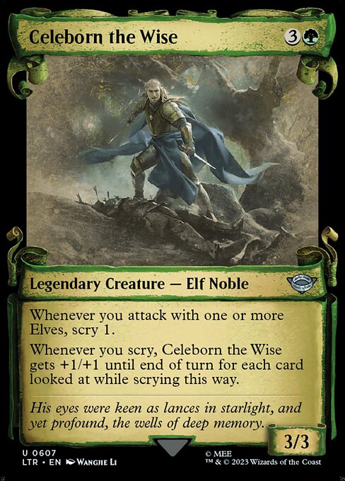Celeborn the Wise (607) [The Lord of the Rings: Tales of Middle-earth] [Showcase]