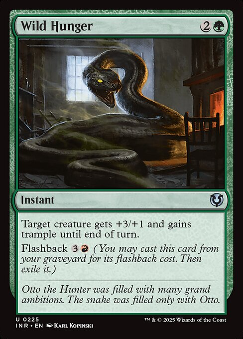 Wild Hunger (225) [Innistrad Remastered]