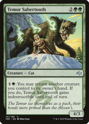 Temur Sabertooth (141) [Fate Reforged]