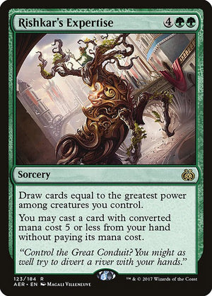 Rishkar's Expertise (123) [Aether Revolt]