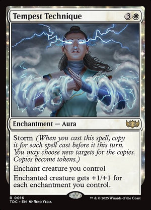 Tempest Technique (16) [Tarkir: Dragonstorm Commander]