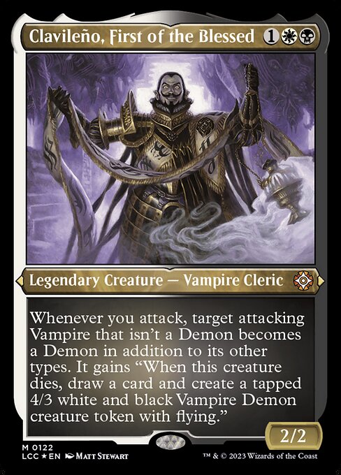 Clavileño, First of the Blessed (122) [The Lost Caverns of Ixalan Commander]