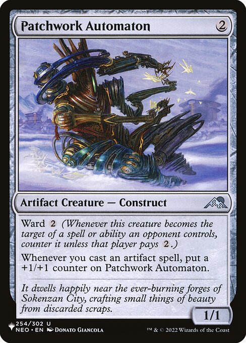 Patchwork Automaton (NEO-254) [The List]