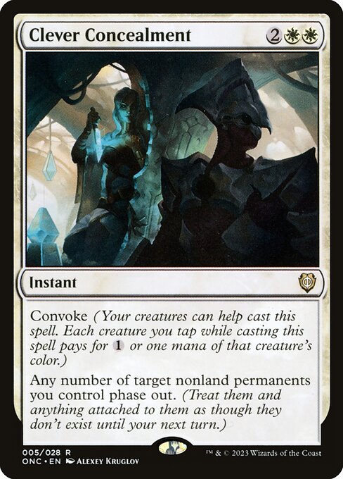 Clever Concealment (5) [Phyrexia: All Will Be One Commander]
