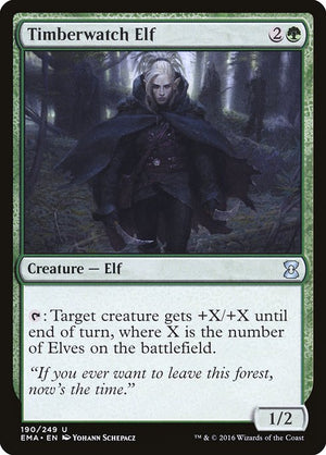 Timberwatch Elf (190) [Eternal Masters]