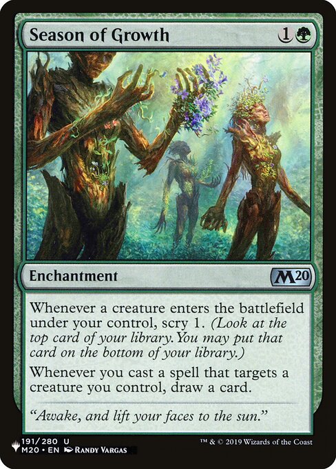 Season of Growth (M20-191) [The List]
