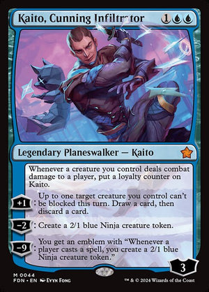 Kaito, Cunning Infiltrator (44) [Foundations]