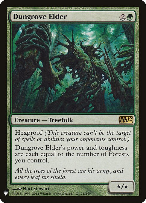 Dungrove Elder (M12-171) [The List]