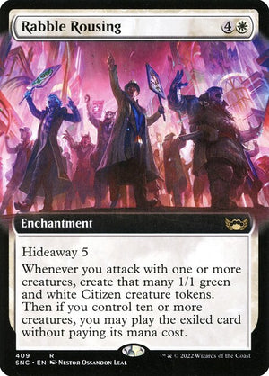 Rabble Rousing (409) [Streets of New Capenna] [Extended Art]