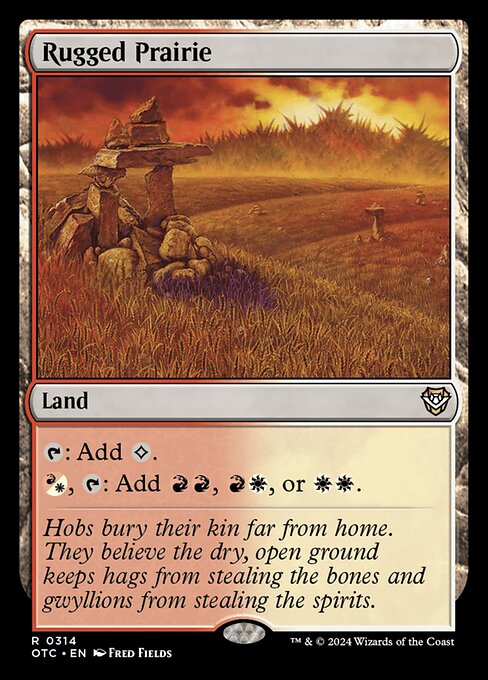 Rugged Prairie (314) [Outlaws of Thunder Junction Commander]