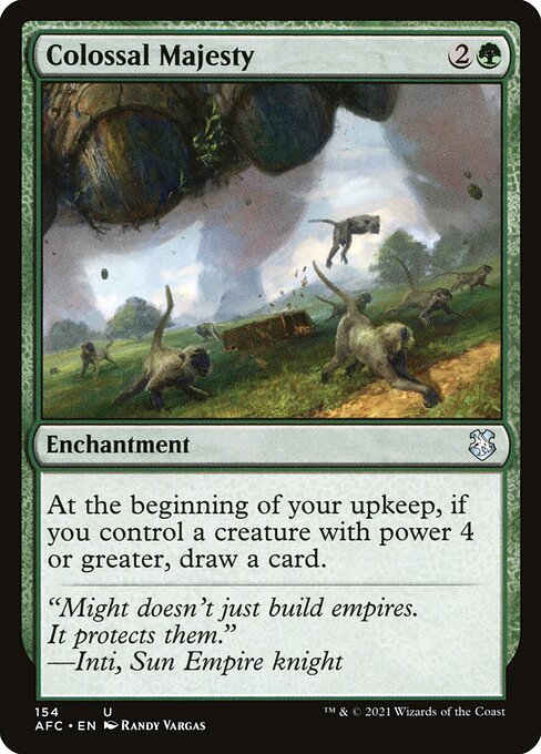 Colossal Majesty (154) [Forgotten Realms Commander]