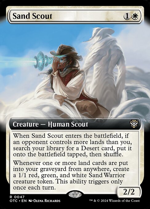 Sand Scout (47) [Outlaws of Thunder Junction Commander]