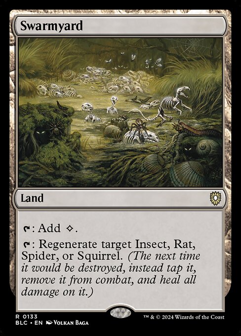 Swarmyard (133) [Bloomburrow Commander]