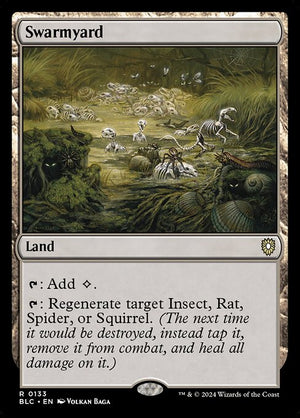 Swarmyard (133) [Bloomburrow Commander]