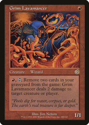 Grim Lavamancer (100) [Torment]