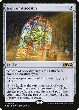 Icon of Ancestry (229p) [Core Set 2020 Promos]