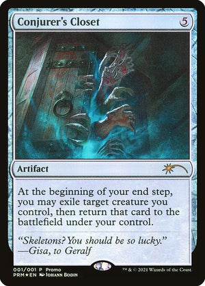 Conjurer's Closet (6) [Wizards Play Network 2021]