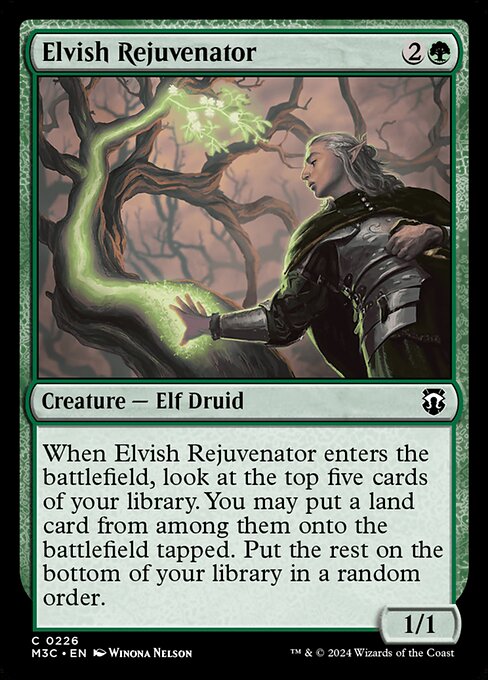 Elvish Rejuvenator (226) [Modern Horizons 3 Commander]